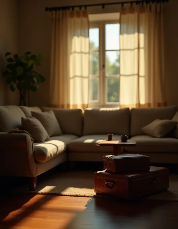 A cozy living room inviting a conversation about boundaries.