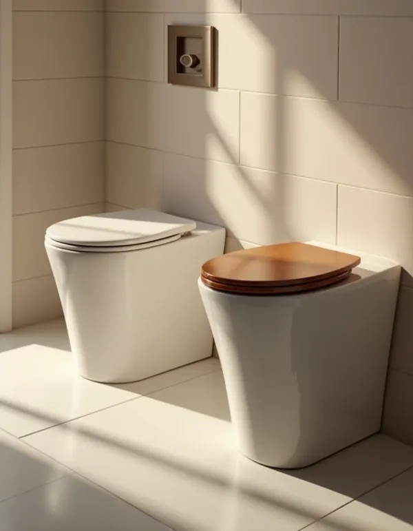 A luxurious collection of toilet seats for modern bathrooms.