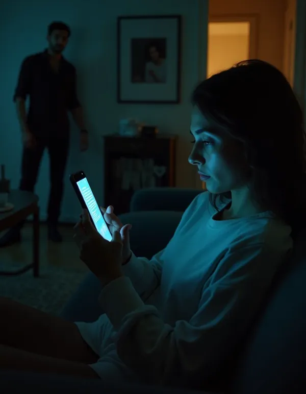 Woman discovers husband’s flirtatious AI chats using her sister’s name.